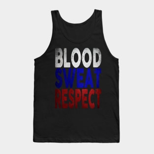 Blood, Sweat, Respect - Russia Tank Top